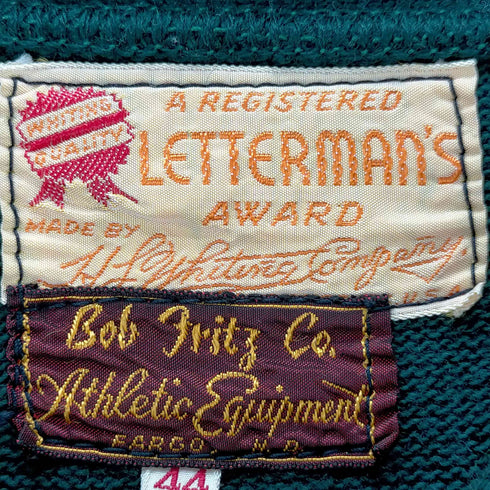 LETTERMAN'S Vネックニット メンズ
