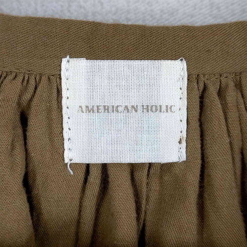 アメリカンホリック AMERICAN HOLIC インドコットン刺繍 ワンピース レディース FREE