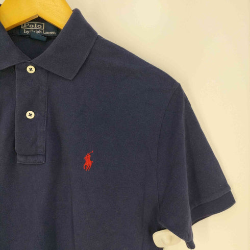 ポロバイラルフローレン Polo by RALPH LAUREN ポニー刺繍 鹿の子ポロシャツ メンズ import:S