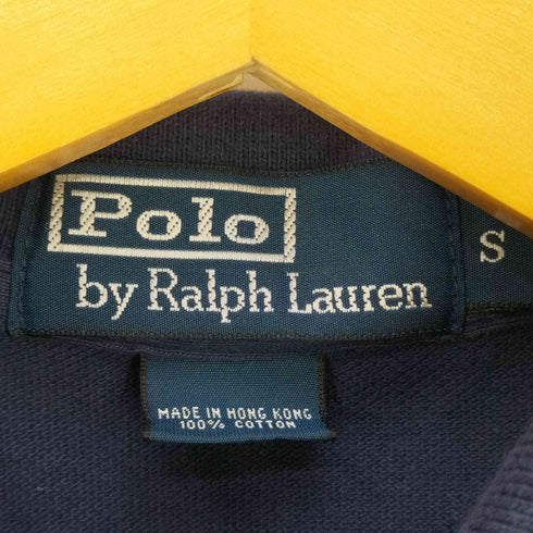ポロバイラルフローレン Polo by RALPH LAUREN ポニー刺繍 鹿の子ポロシャツ メンズ import:S