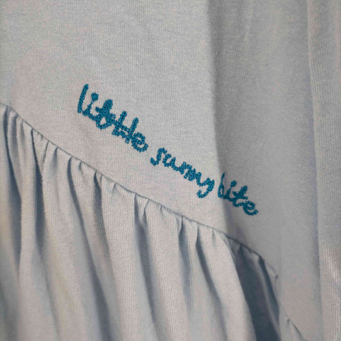 リトルサニーバイト little sunny bite ロゴ刺繍ギャザービッグサイズカットソー レディース JPN:S