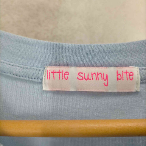 リトルサニーバイト little sunny bite ロゴ刺繍ギャザービッグサイズカットソー レディース JPN:S