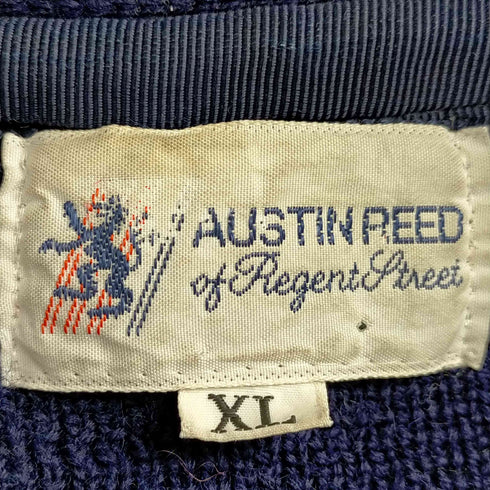 オースティンリード AUSTIN REED ニットジャケット 金ボタン メンズ JPN:XL