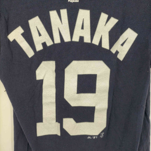 マジェスティック MAJESTIC Yankees ナンバリングプリントTシャツ メンズ JPN:S