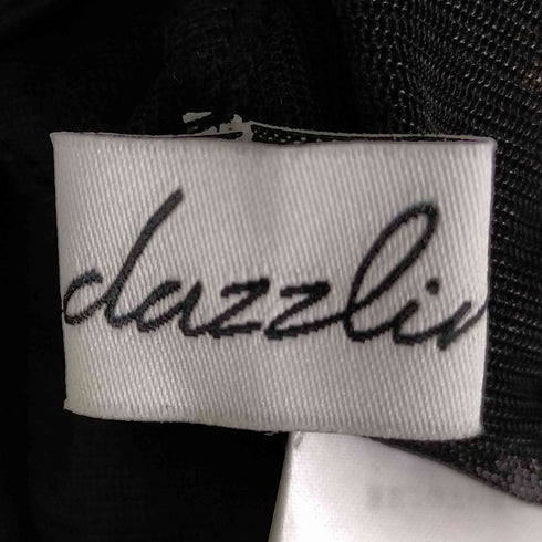 ダズリン dazzlin チュールギャザービスチェカットワンピース レディース JPN:S