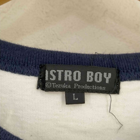 ASTRO BOY ロゴプリント リンガーT メンズ JPN:L