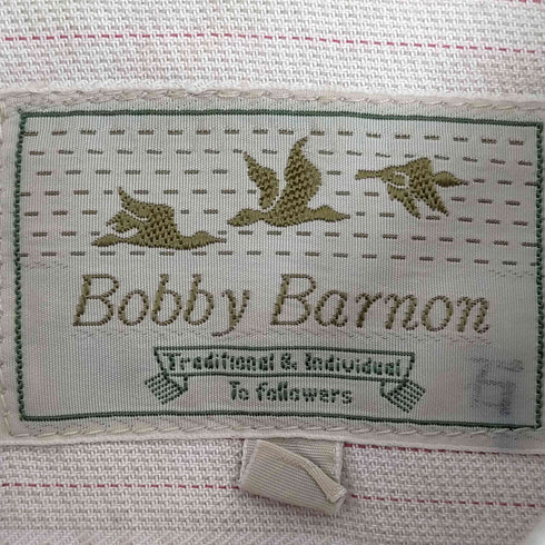 BOBBY BARNON オーバーサイズレギュラーシャツ メンズ import:M