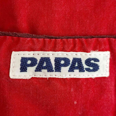 パパス papas シルク100 半袖シャツ メンズ import:M