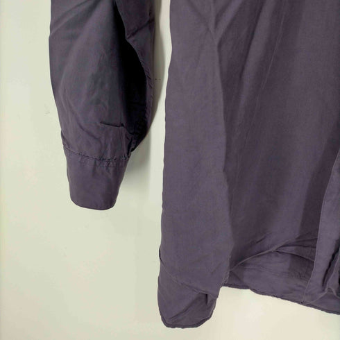 パパス papas シルク100 レギュラーシャツ メンズ import:M