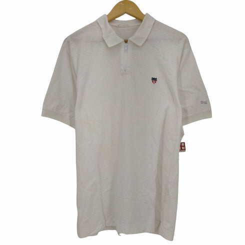 パパス papas ハーフジップポロ メンズ import:M