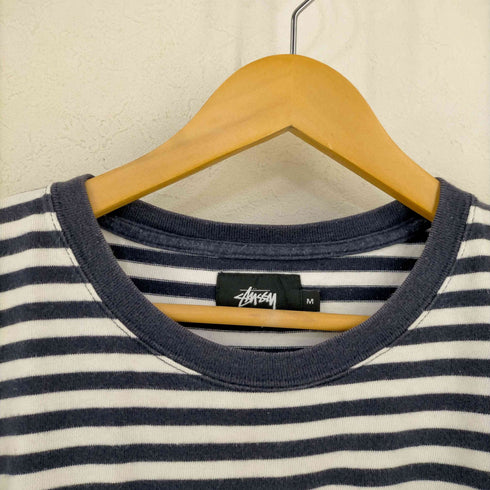 ステューシー Stussy ボーダー Tシャツ メンズ import:M