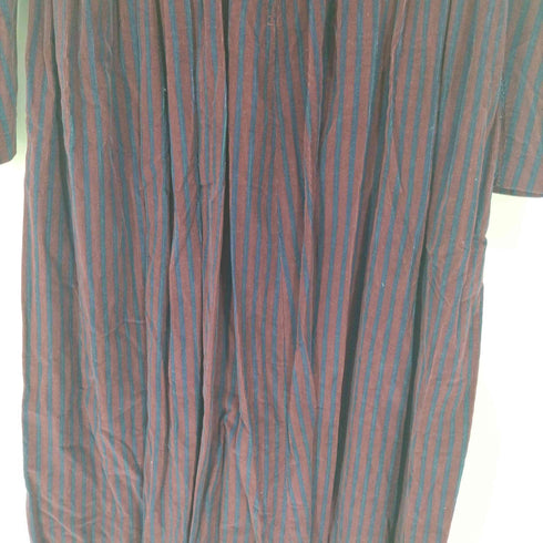 ローラアシュレイ LAURA ASHLEY 90S 英国製 ストライプ コーデュロイ ドレス ワンピース レディース UK 10