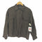 100% SOIE LAVEE シルク オープンカラー シャツ レディース 42/44
