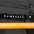 ヌメラルズ NUMERALS セットアップ コンシールジップ ロゴプリントテーラードジャケット テーパードパンツ メンズ M