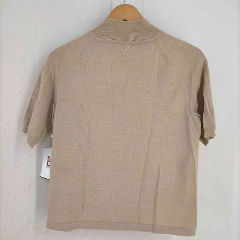 フルギ LA JOCONDE リーフ柄 半袖ニット レディース