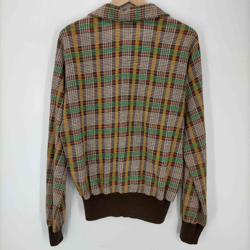 manchester shirt company L/Sチェック柄 開襟シャツ メンズ JPN:XL