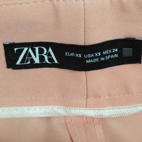 ザラ ZARA コーラルベルト アンクルクロップドパンツ レディース USA:XS