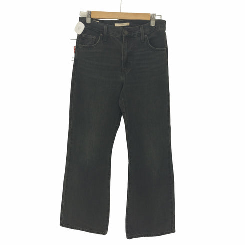 リーバイス Levis PREMIUM BAGGY BOOT ブーツカット ブラック デニム パンツ レディース 26