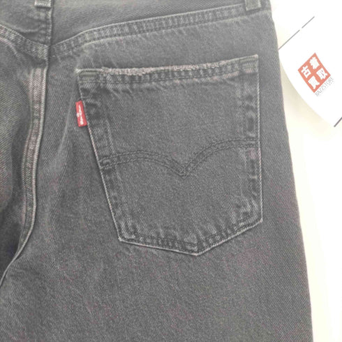 リーバイス Levis PREMIUM BAGGY BOOT ブーツカット ブラック デニム パンツ レディース 26