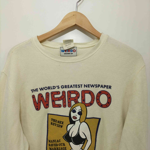 グラッドハンド GLAD HAND オリジナルプリント サーマル ロングスリーブTシャツ メンズ JPN:S