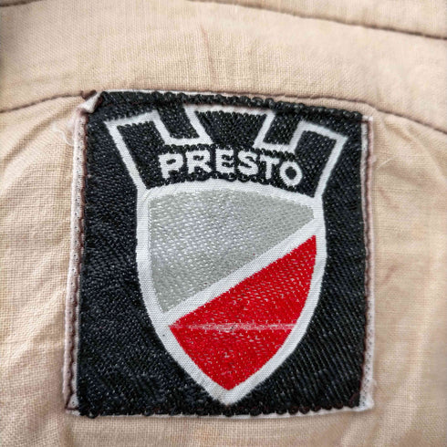 PRESTO 40s 50s ボタンフライ フレンチワーク ピケ パンツ メンズ