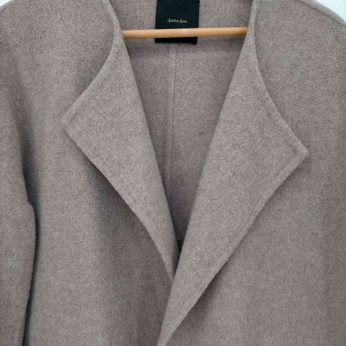 スピックアンドスパン Spick and Span ノーカラーリバーコート レディース 38