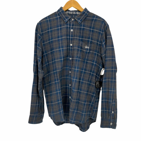 ステューシー Stussy STUSSY CLASSIC チェックネルシャツ メンズ import:L