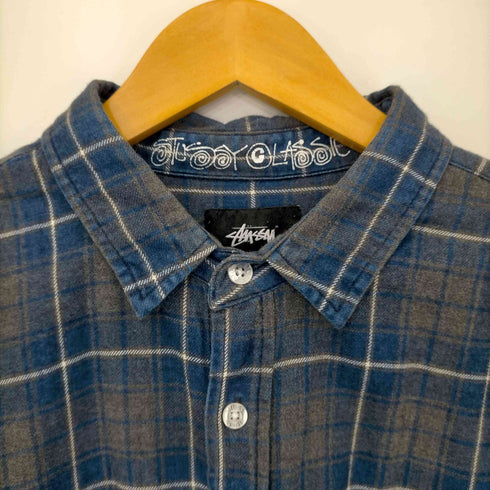 ステューシー Stussy STUSSY CLASSIC チェックネルシャツ メンズ import:L