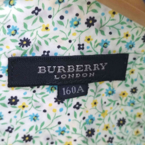 バーバリーロンドン BURBERRY LONDON フラワーパターン ノースリーブワンピース レディース 160A