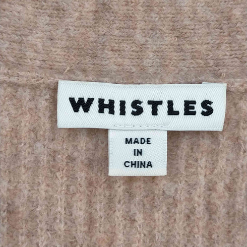 WHISTLES Wool Mix Rib Cardigan レディース import:S
