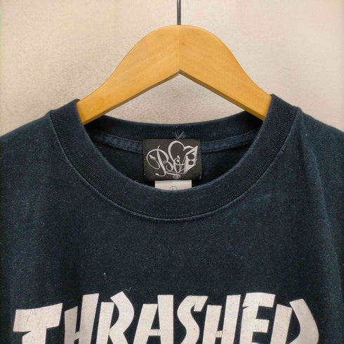 スラッシャー THRASHER SKATE ROCK クルーネックTシャツ メンズ JPN:L