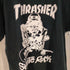 スラッシャー THRASHER SKATE ROCK クルーネックTシャツ メンズ JPN:L