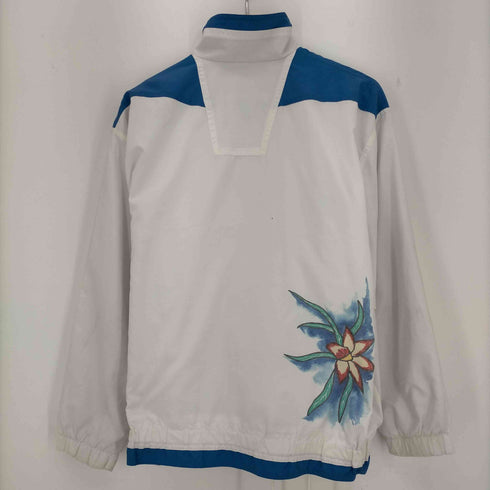 アディダスオリジナルス adidas Originals 80-90s 銀タグ バイカラー ジップアップジャケット メンズ F 40