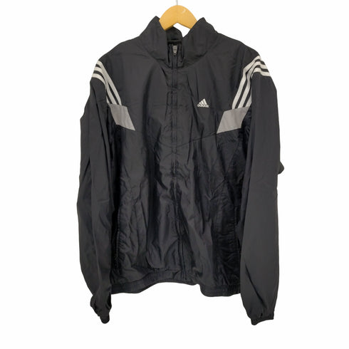 アディダス adidas パフォーマンスロゴポリコットンシェルジャケット メンズ import:L