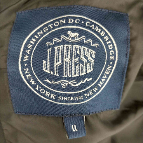 ジェイプレス J.PRESS コーデュロイネック ダウンコート メンズ LL