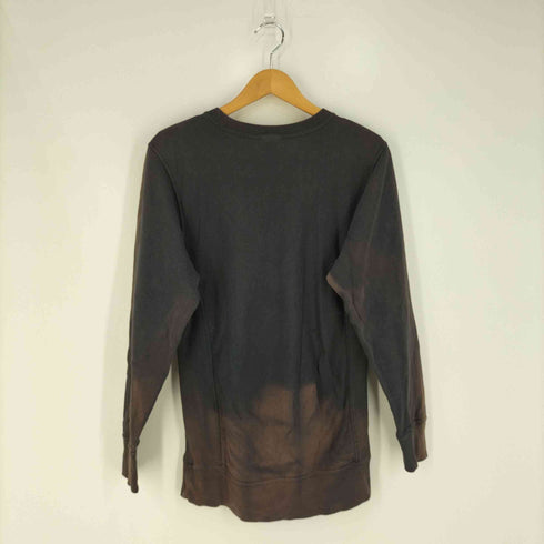 チャンピオン Champion REVERSE WEAVE ブリーチ加工 クルーネックスウェット メンズ JPN:L