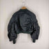 スライ SLY CROP GATHER MA-1 クロップ ギャザー ブルゾン 短丈 レディース FREE