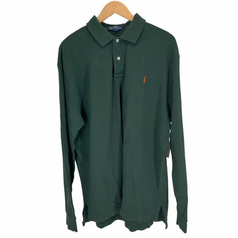 ポロバイラルフローレン Polo by RALPH LAUREN ポニー刺繍L/S ポロシャツ メンズ JPN:XXL