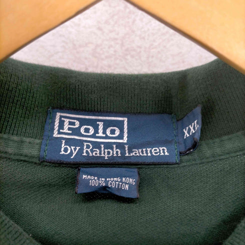 ポロバイラルフローレン Polo by RALPH LAUREN ポニー刺繍L/S ポロシャツ メンズ JPN:XXL