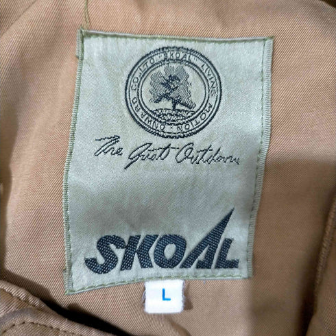 スコール SKOAL 裏地キルティング ジップアップブルゾン メンズ