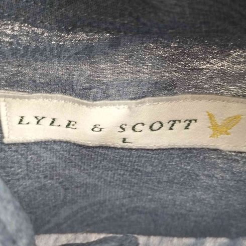 ライルアンドスコット LYLE&SCOTT シースルー ペイズリー柄 S/S シャツ メンズ JPN:L