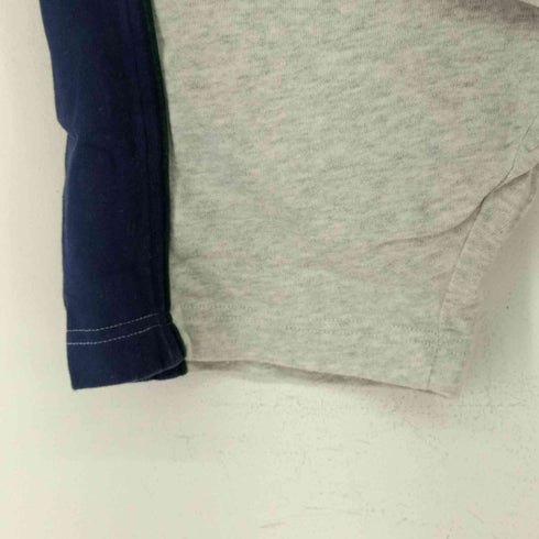 アディダス adidas 00s パフォーマンスロゴ刺繍 サイドライン霜降りTシャツ メンズ JPN:S