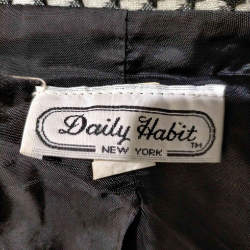 フルギ DAILY HABIT 1B 千鳥格子 テーラードジャケット レディース