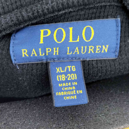 ポロラルフローレン POLO RALPH LAUREN フロントプリント ワッフルパーカー メンズ JPN:XL