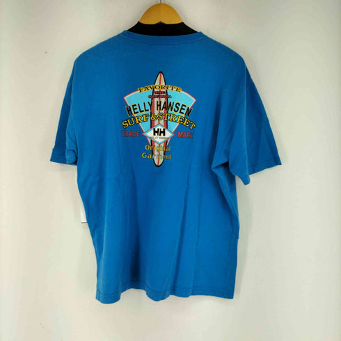 ヘリーハンセン HELLY HANSEN 90s 赤タグ 両面ラバープリントTシャツ メンズ 95