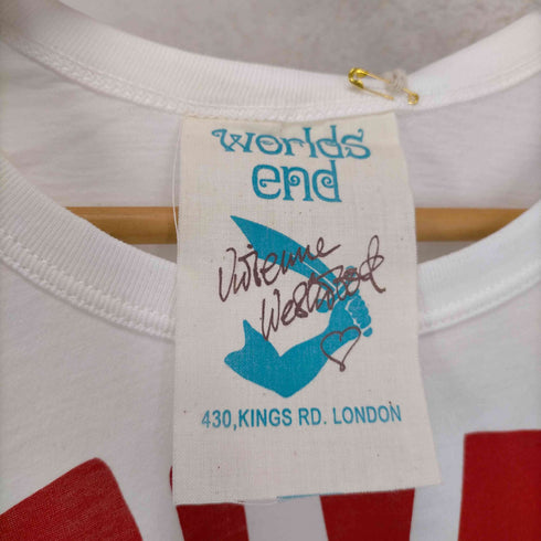ヴィヴィアンウエストウッド ワールズエンド Vivienne Westwood worlds end EVERY BADY EXCEPT Tシャツ レディース JPN:XS