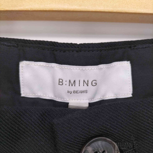 ビーミングバイビームス B:MING by BEAMS ミドルウエイト タック ワイド パンツ メンズ JPN:S
