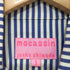 モカサンジュンコシマダ mocassin junko shimada 7分袖 ストライプシャツ レディース JPN:1