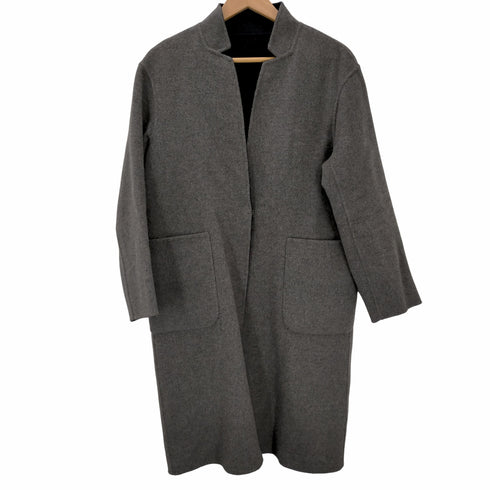 ユナイテッドアローズグリーンレーベルリラクシング UNITED ARROWS green label relaxing KF リバーノーカラーコート レディース JPN:38