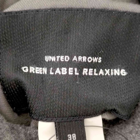 ユナイテッドアローズグリーンレーベルリラクシング UNITED ARROWS green label relaxing KF リバーノーカラーコート レディース JPN:38